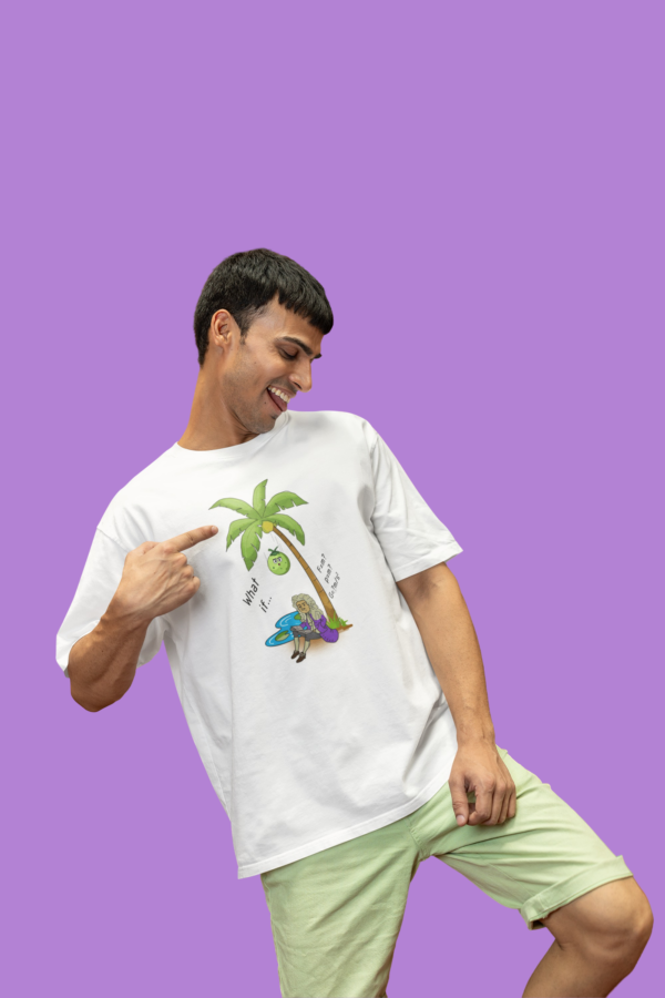 Newton Gravity Oversized T-Shirt – 240 GSM French Terry Cotton | Premium Streetwear | Free Delivery - Image 6