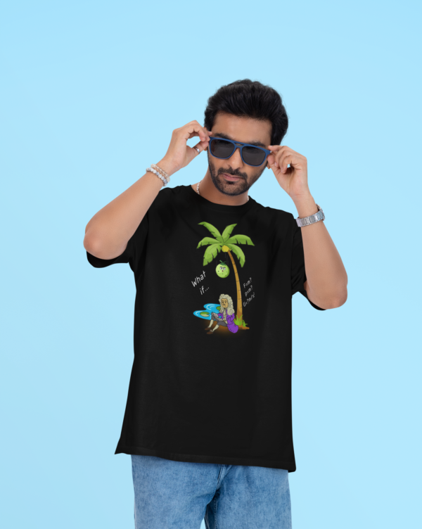Newton Gravity Oversized T-Shirt – 240 GSM French Terry Cotton | Premium Streetwear | Free Delivery - Image 5