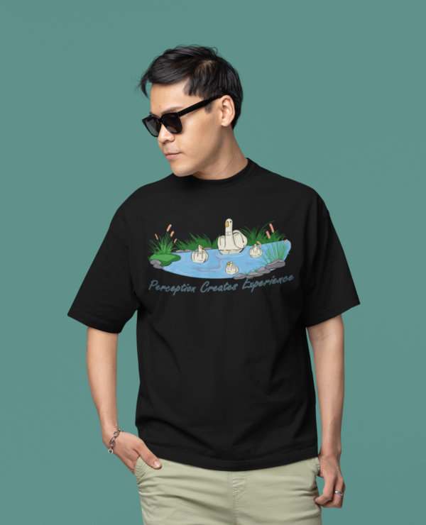 mockup of a man with sunglasses wearing an oversized round neck tee in a studio m38924 (1)