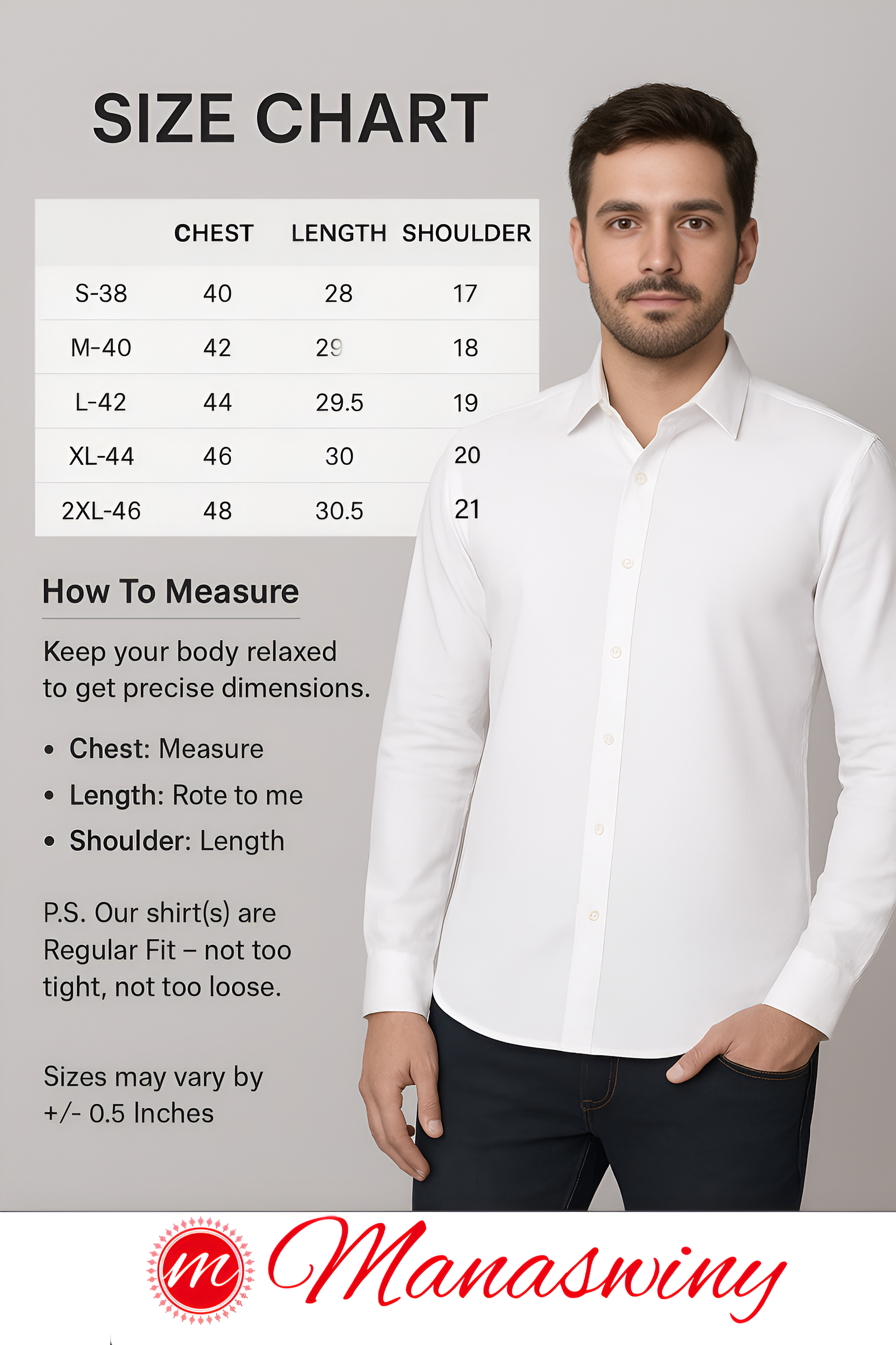 size chart Picsart AiImageEnhancer